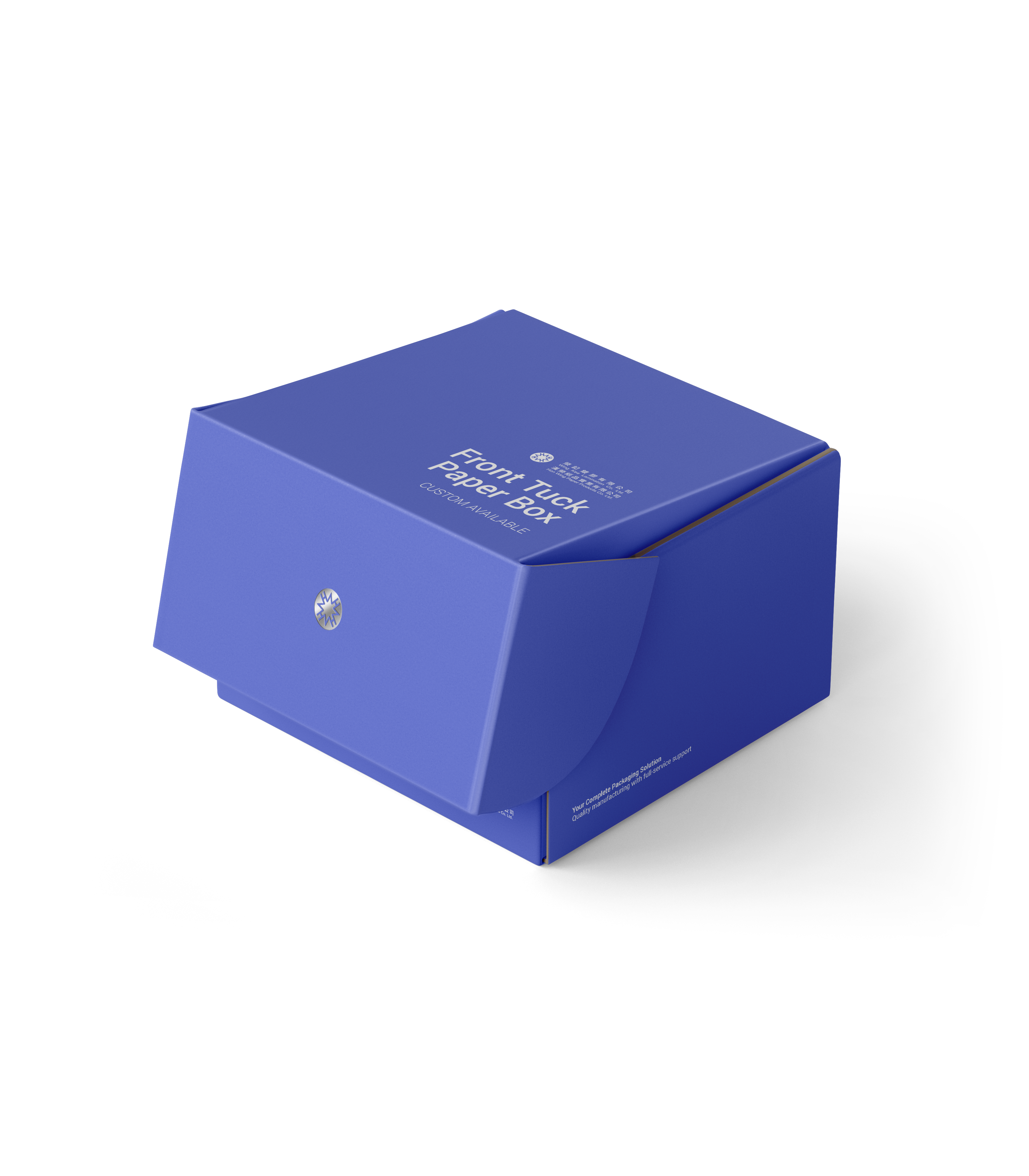 Front Tuck Corrugated Box custom packaging Hong Kong